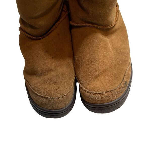 UGG Women's Michaela Waterproof Boots Chestnut Brown Size 7 - Picture 8 of 10